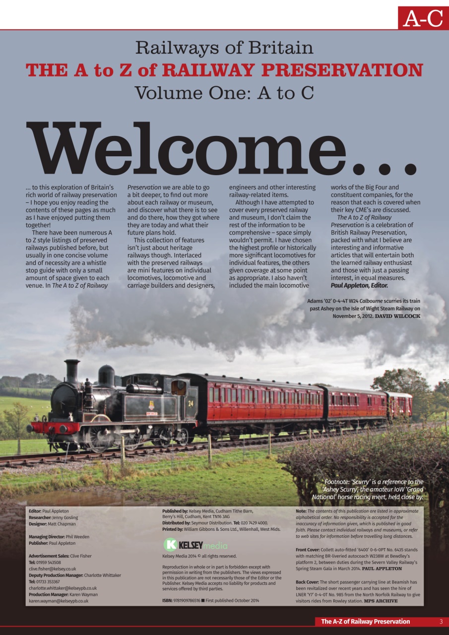 Railways of Britain Preview Pages