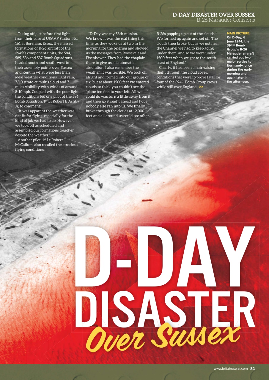 Britain at War Magazine Preview Pages