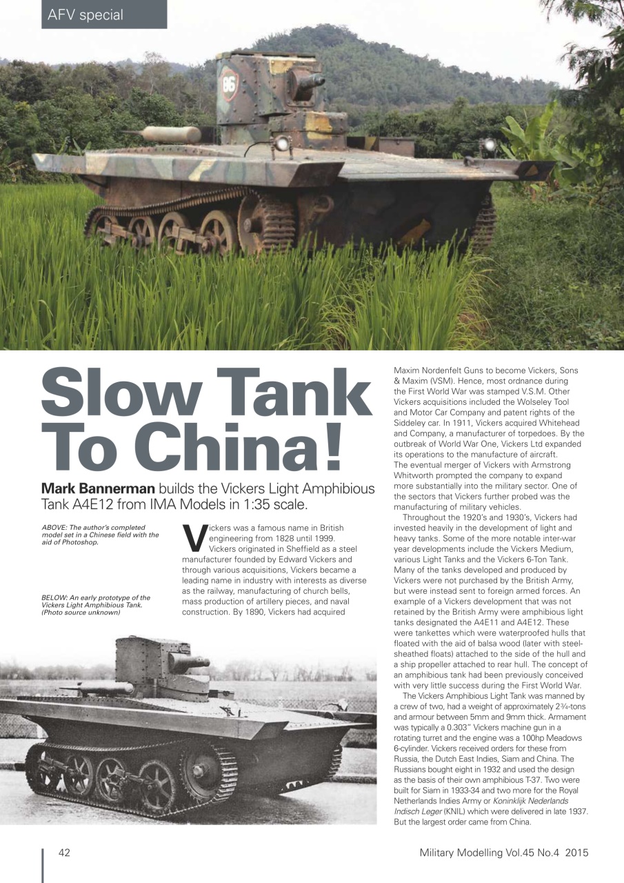 Military Modelling International Magazine Preview Pages