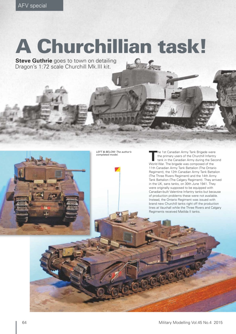Military Modelling International Magazine Preview Pages