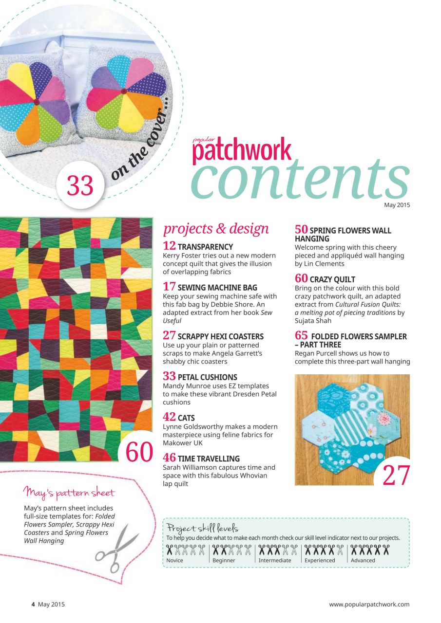 Popular Patchwork Magazine Preview Pages