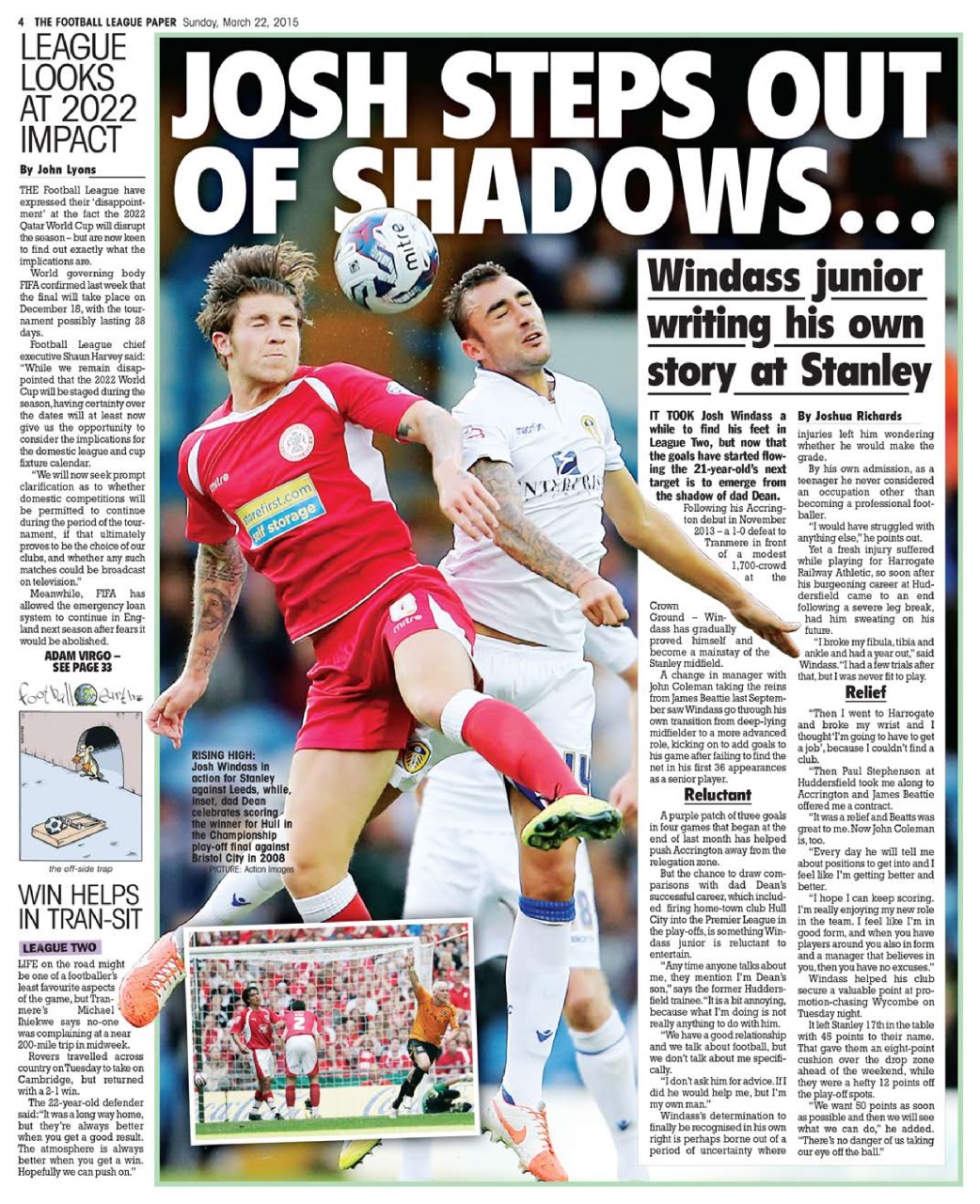 The Football League Paper Preview Pages