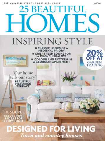 25 Beautiful Homes issue May 2015