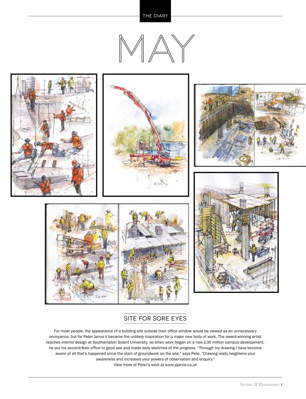 Artists & Illustrators Preview Pages