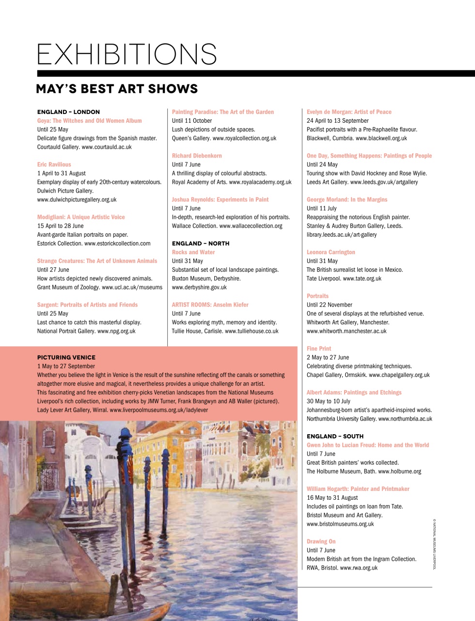 Artists & Illustrators Preview Pages