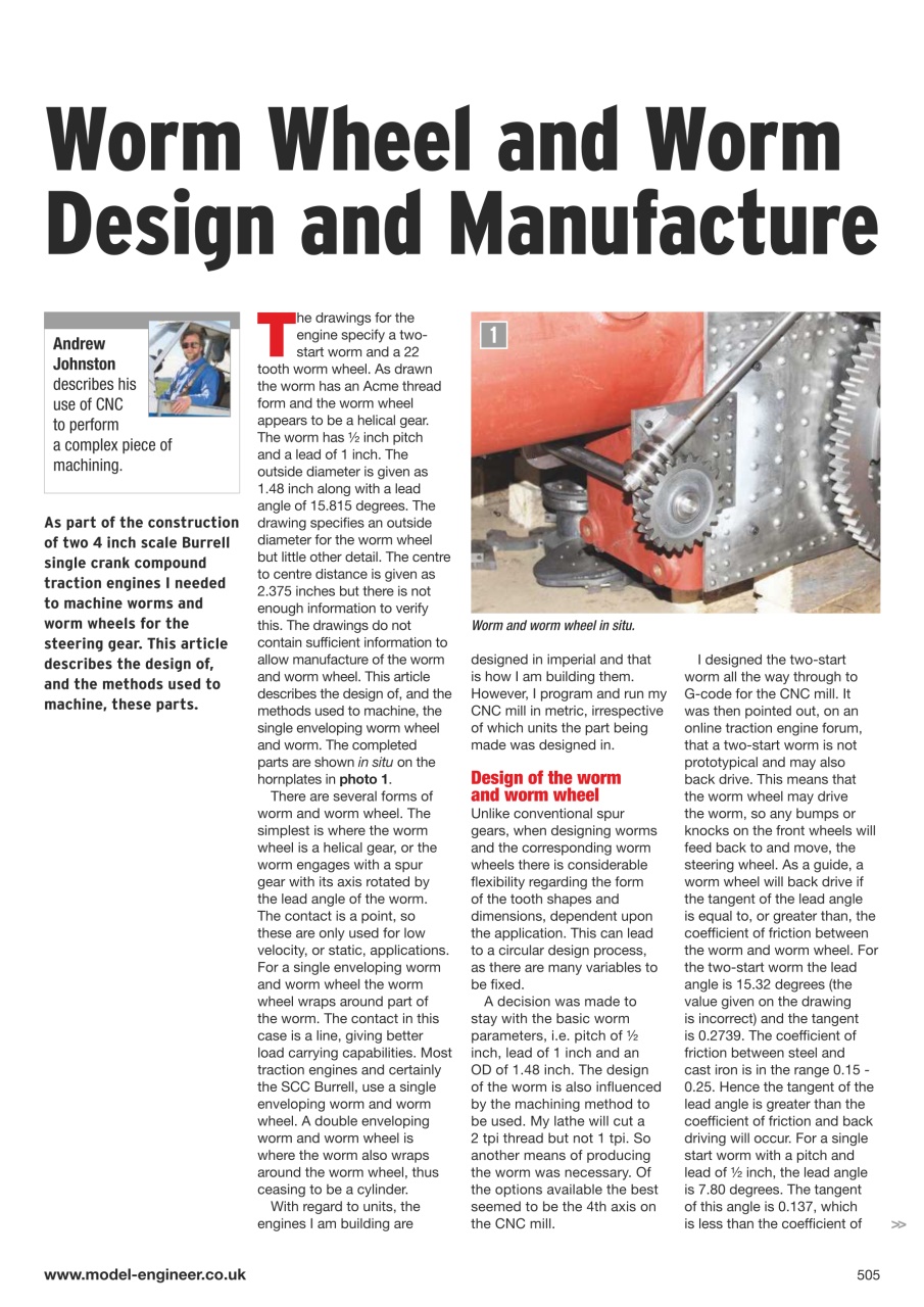 Model Engineer Preview Pages