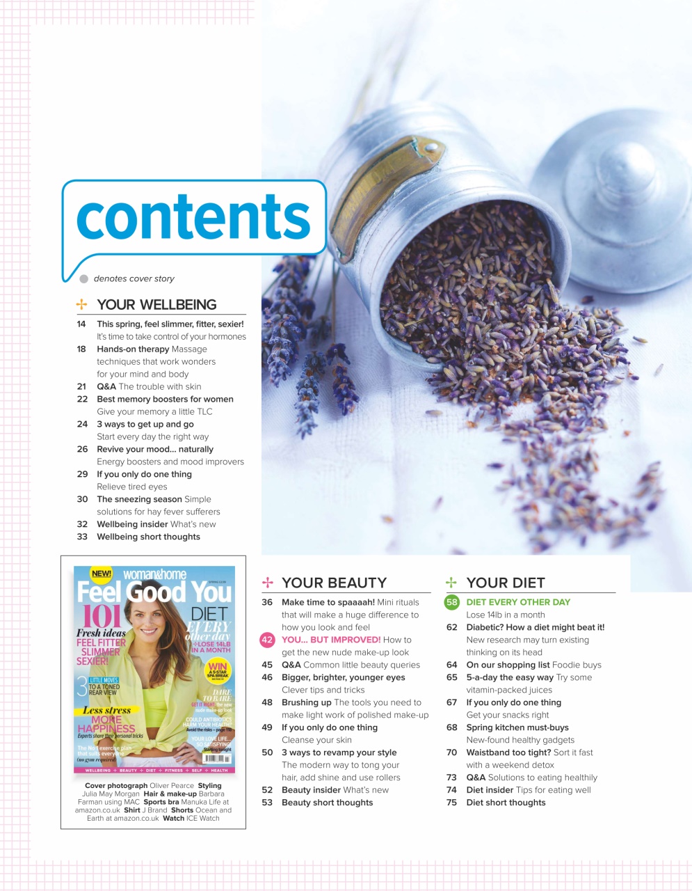 Woman&Home Feel Good You Preview Pages