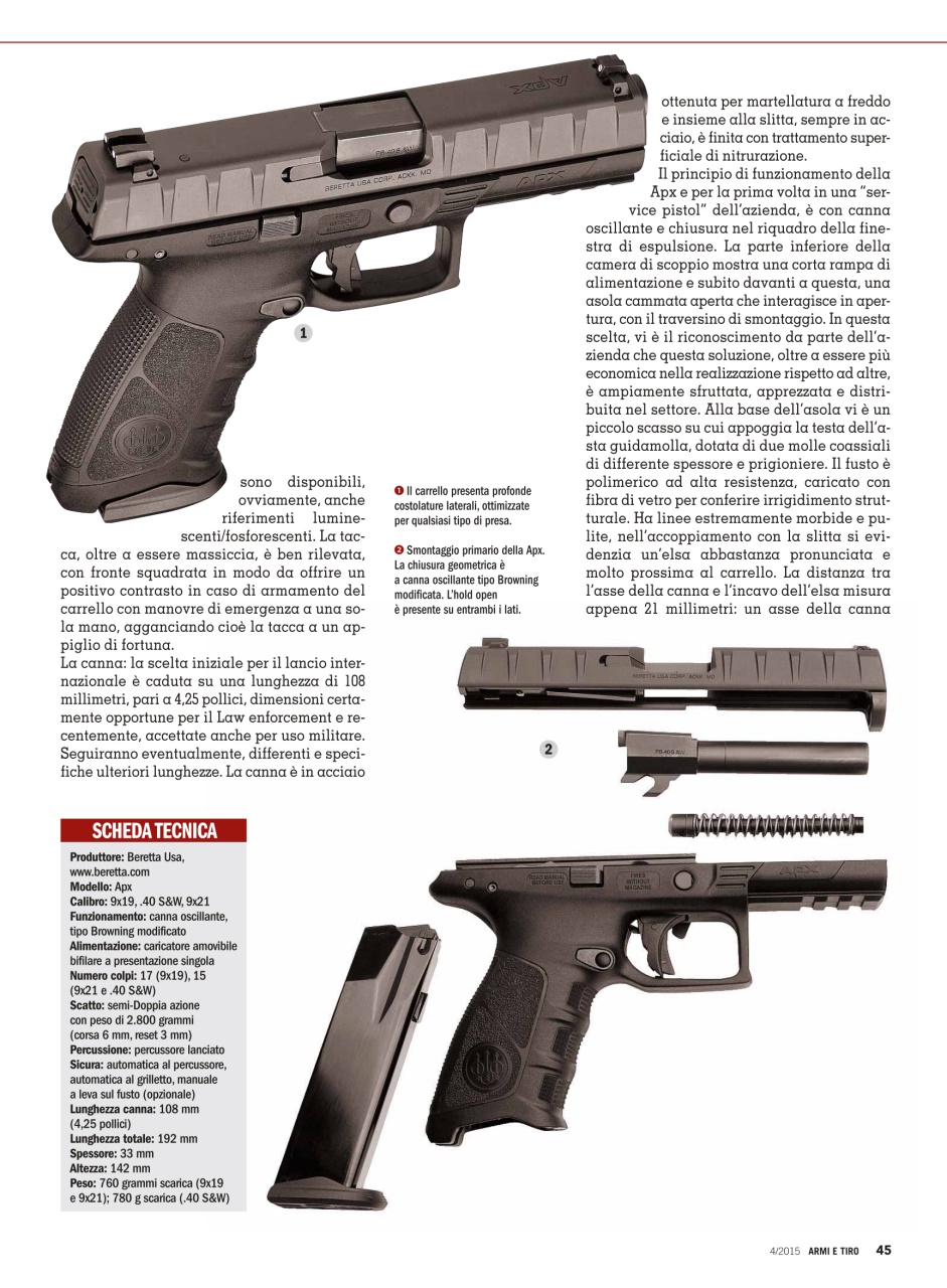 Armi E Tiro Preview Pages