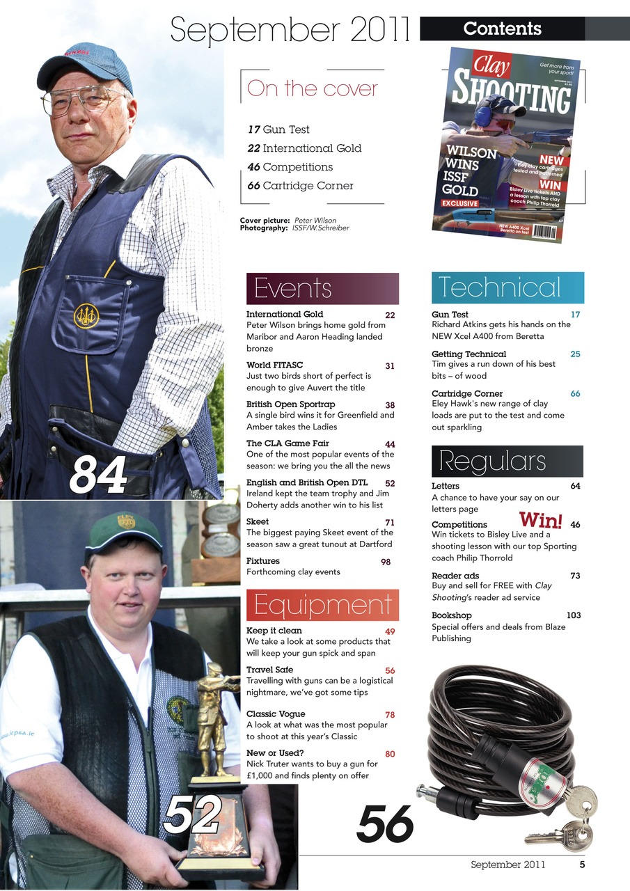 Clay Shooting Preview Pages