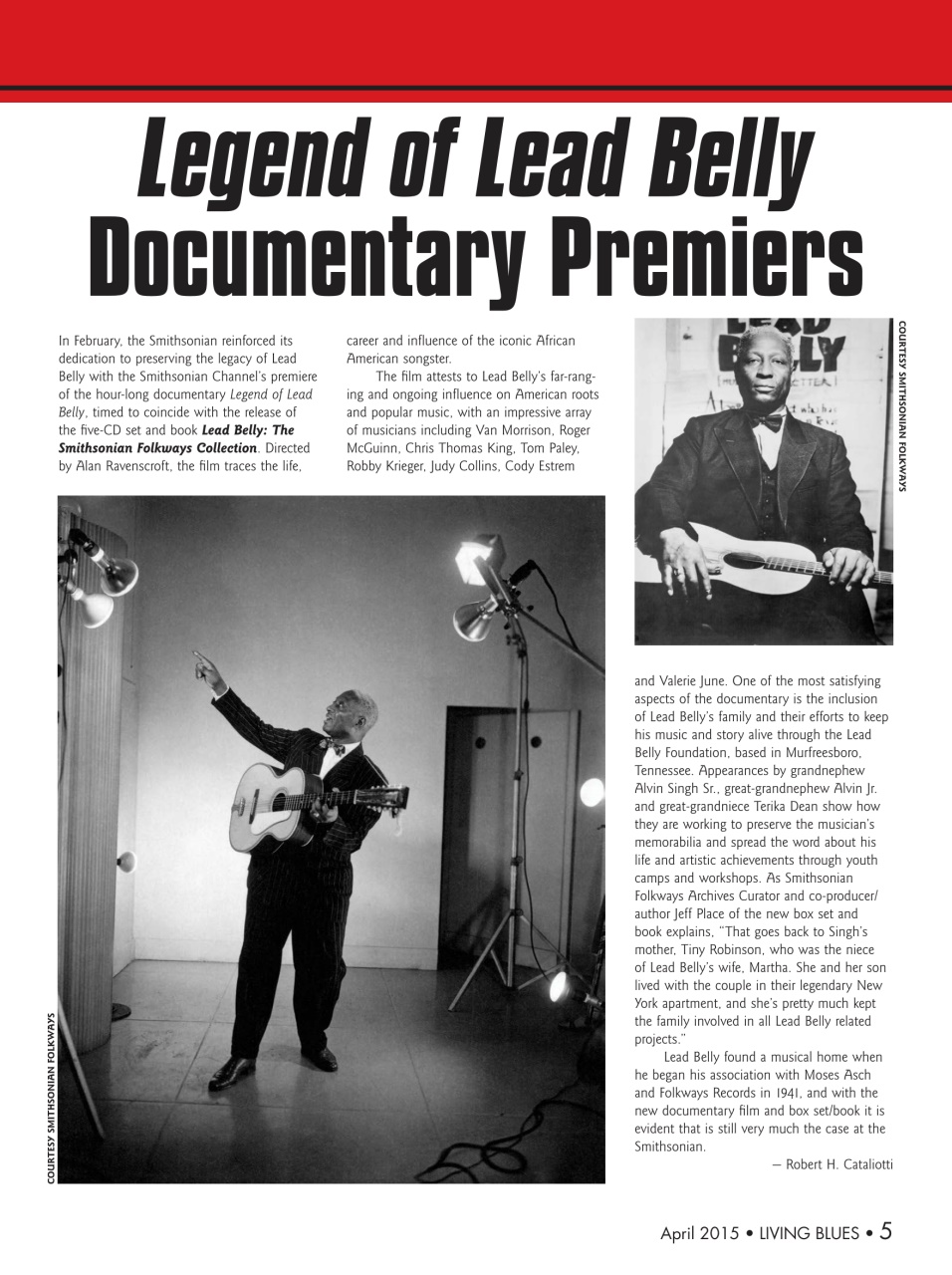 Living Blues Preview Pages