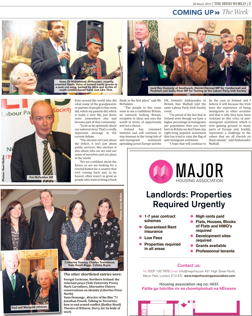 Irish World Preview Pages