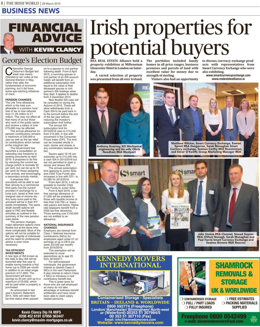 Irish World Preview Pages