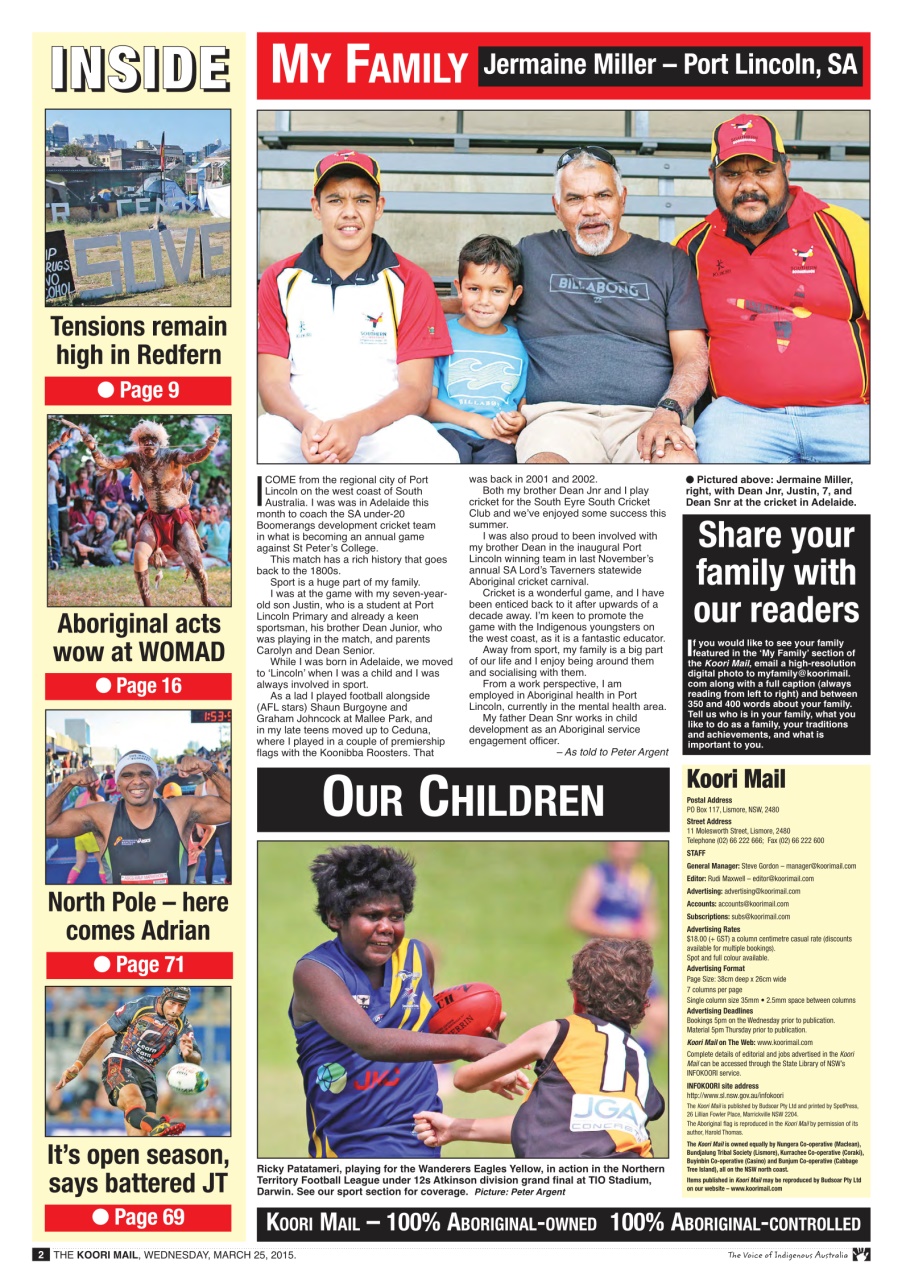 Koori Mail Preview Pages