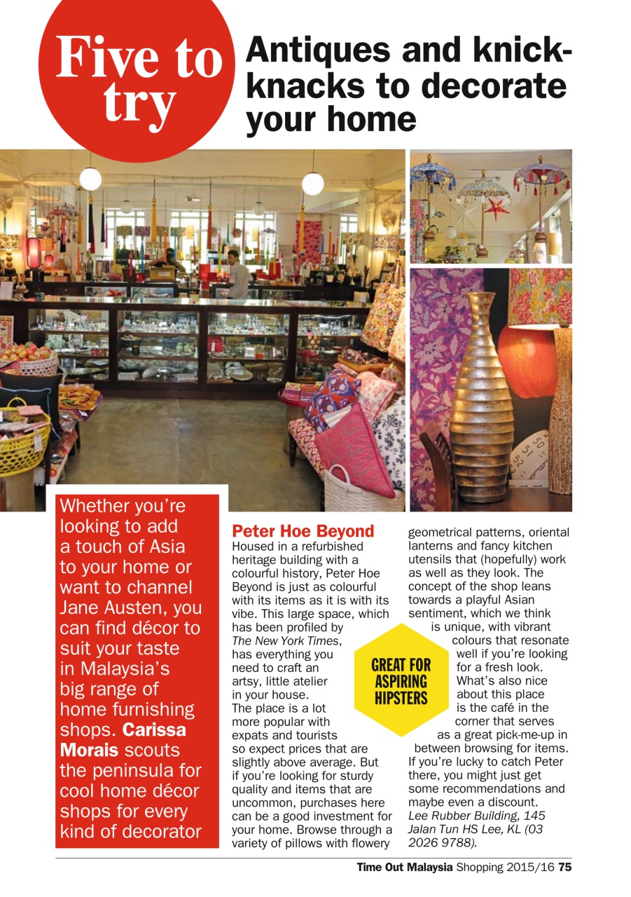 Time Out Malaysia Preview Pages