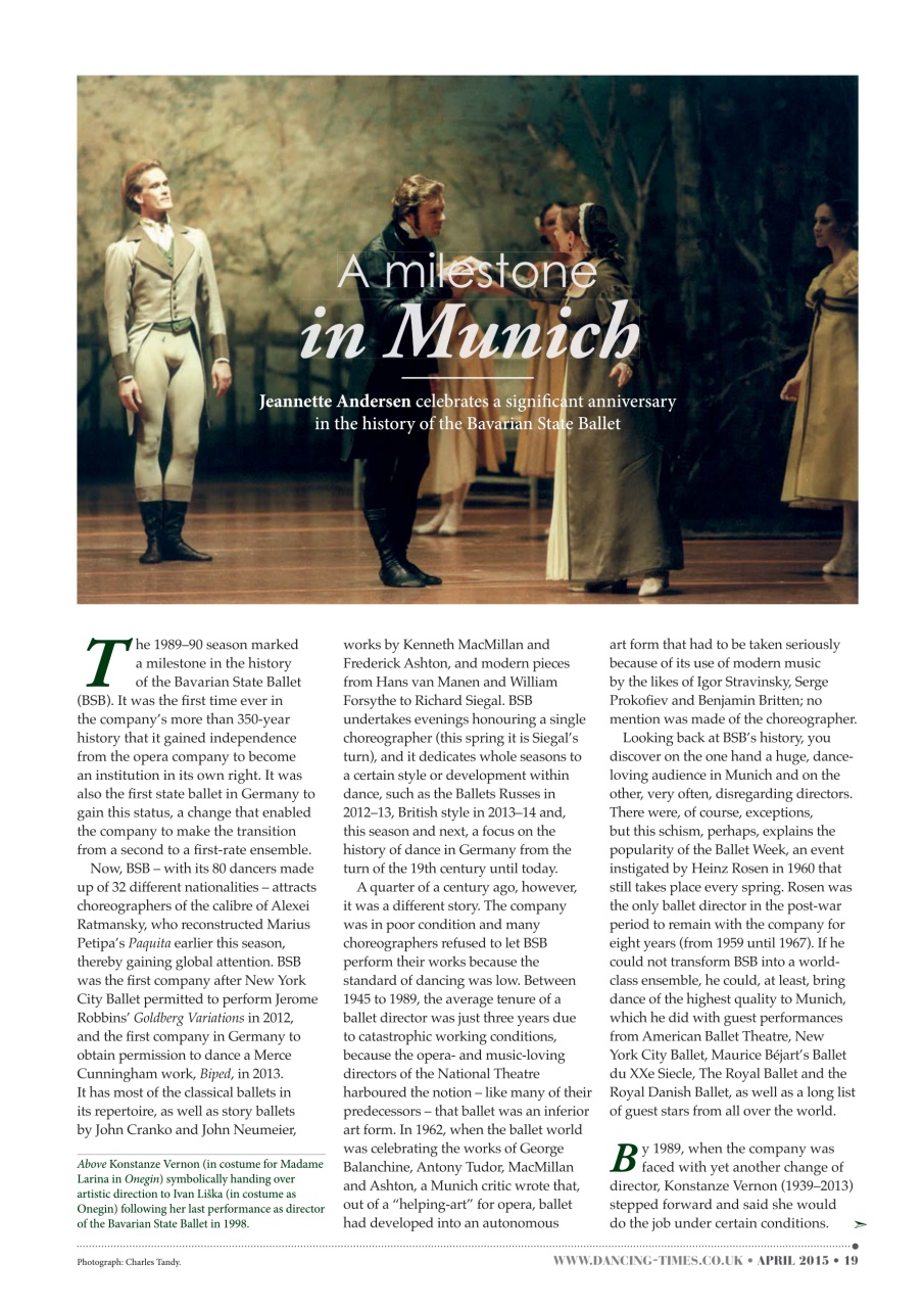 Dancing Times Preview Pages