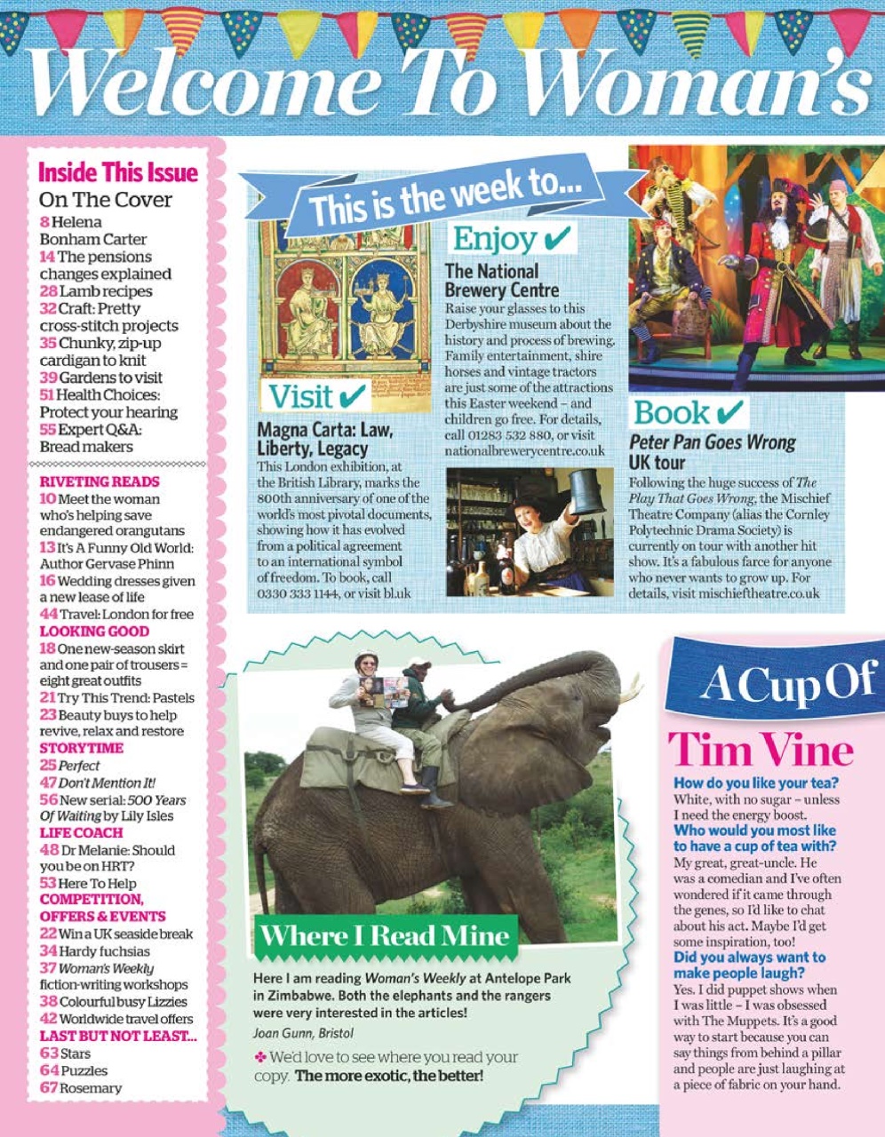 Woman's Weekly Preview Pages