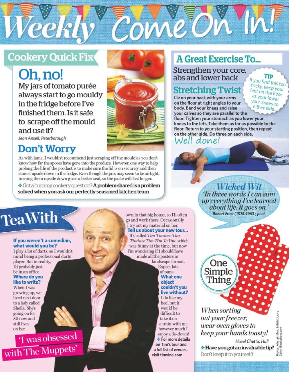 Woman's Weekly Preview Pages