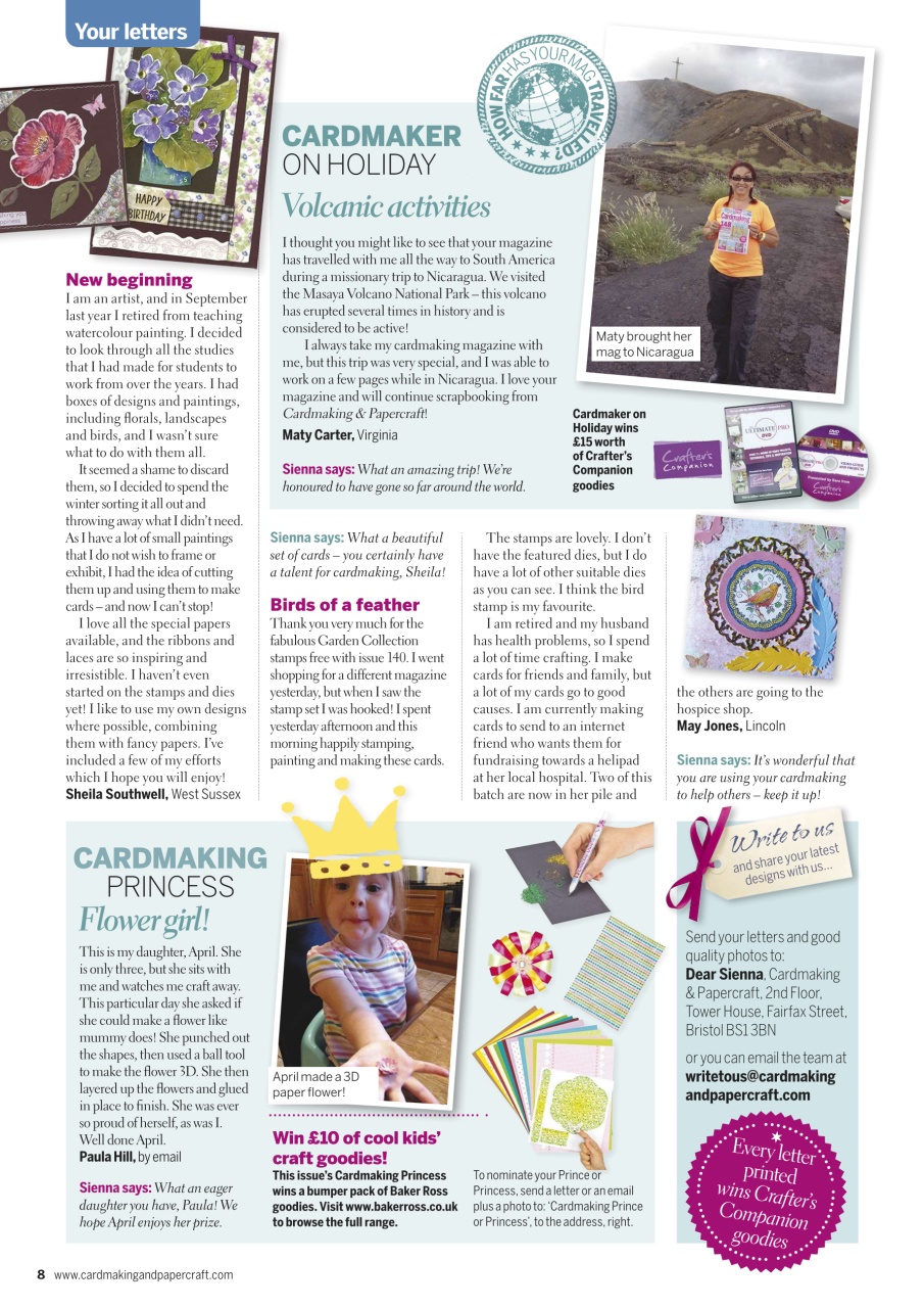 Cardmaking & Papercraft Preview Pages