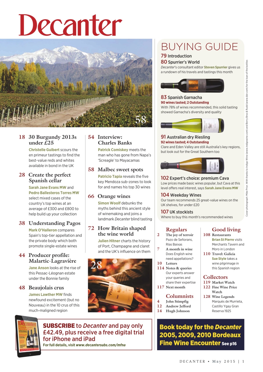 Decanter Preview Pages