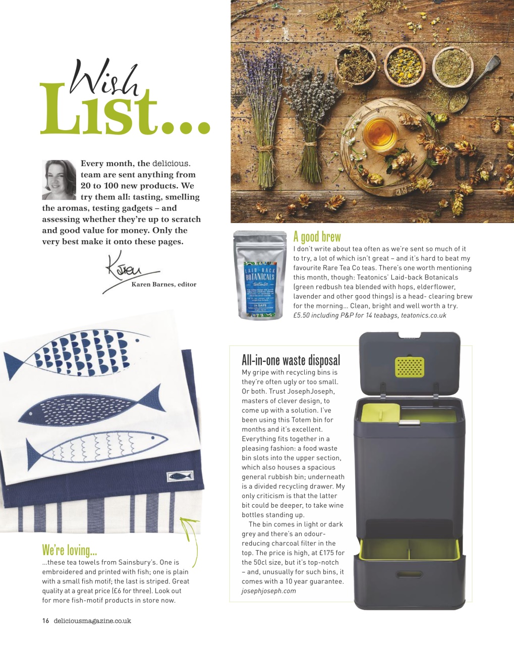 delicious. Magazine Preview Pages