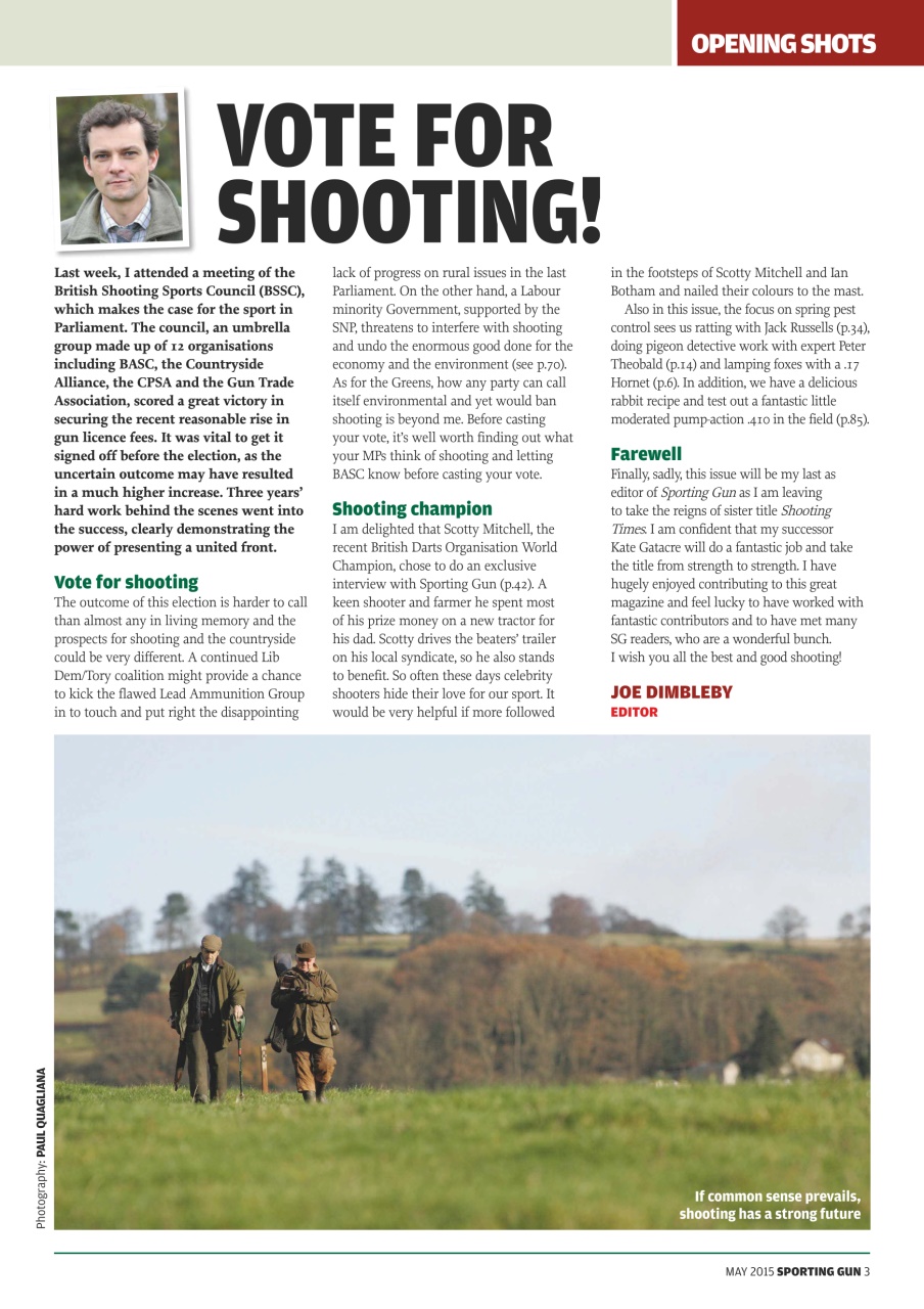 Sporting Gun Preview Pages