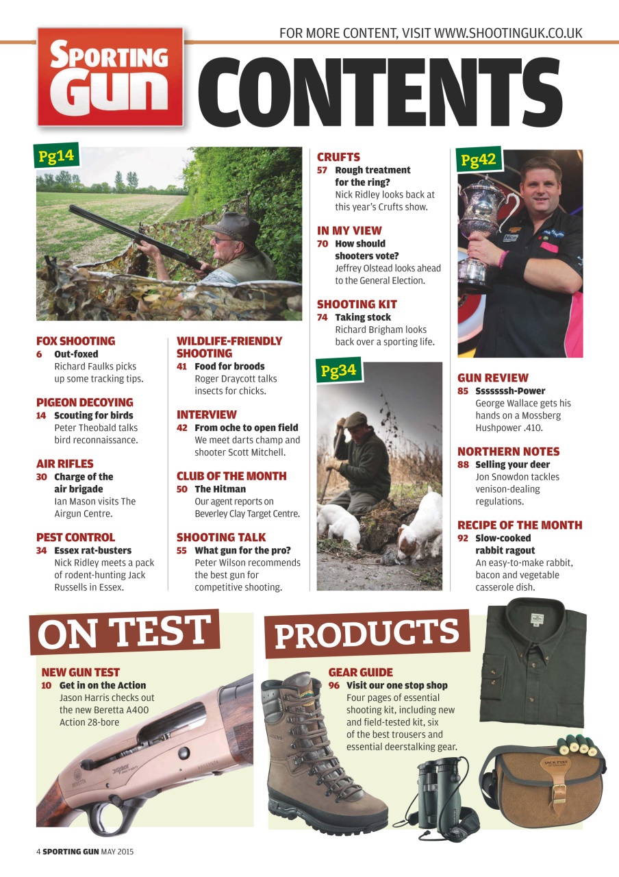 Sporting Gun Preview Pages