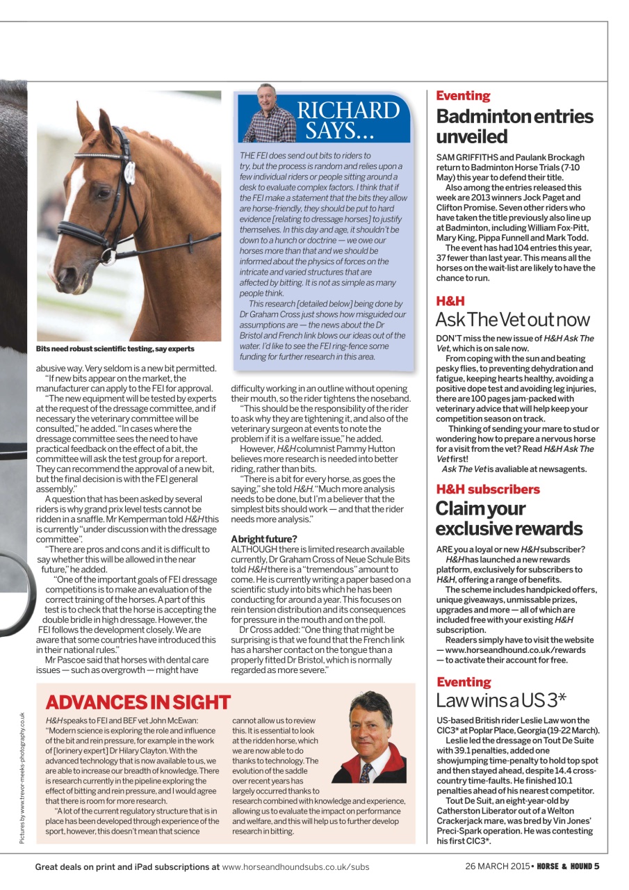 Horse & Hound Preview Pages