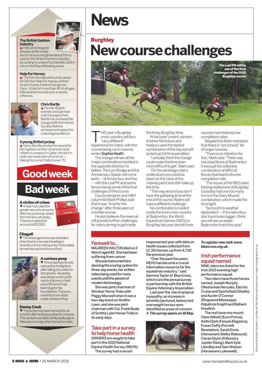 Horse & Hound Preview Pages