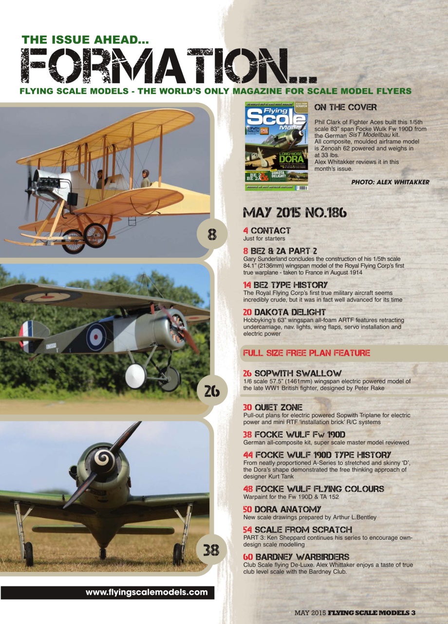 Radio Control Model Flyer Preview Pages