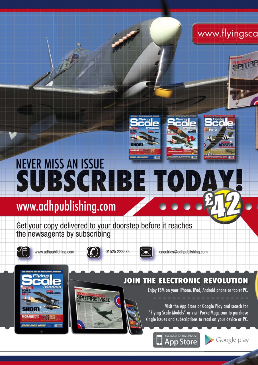 Radio Control Model Flyer Preview Pages