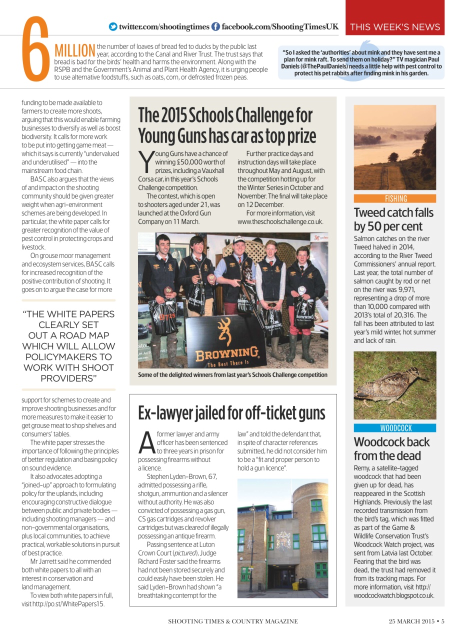 Shooting Times & Country Preview Pages