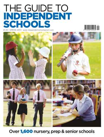 Independent School Parent issue Spring schools guide 2015