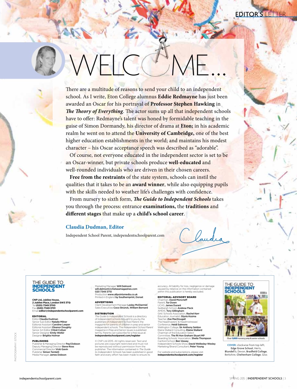 Independent School Parent Preview Pages