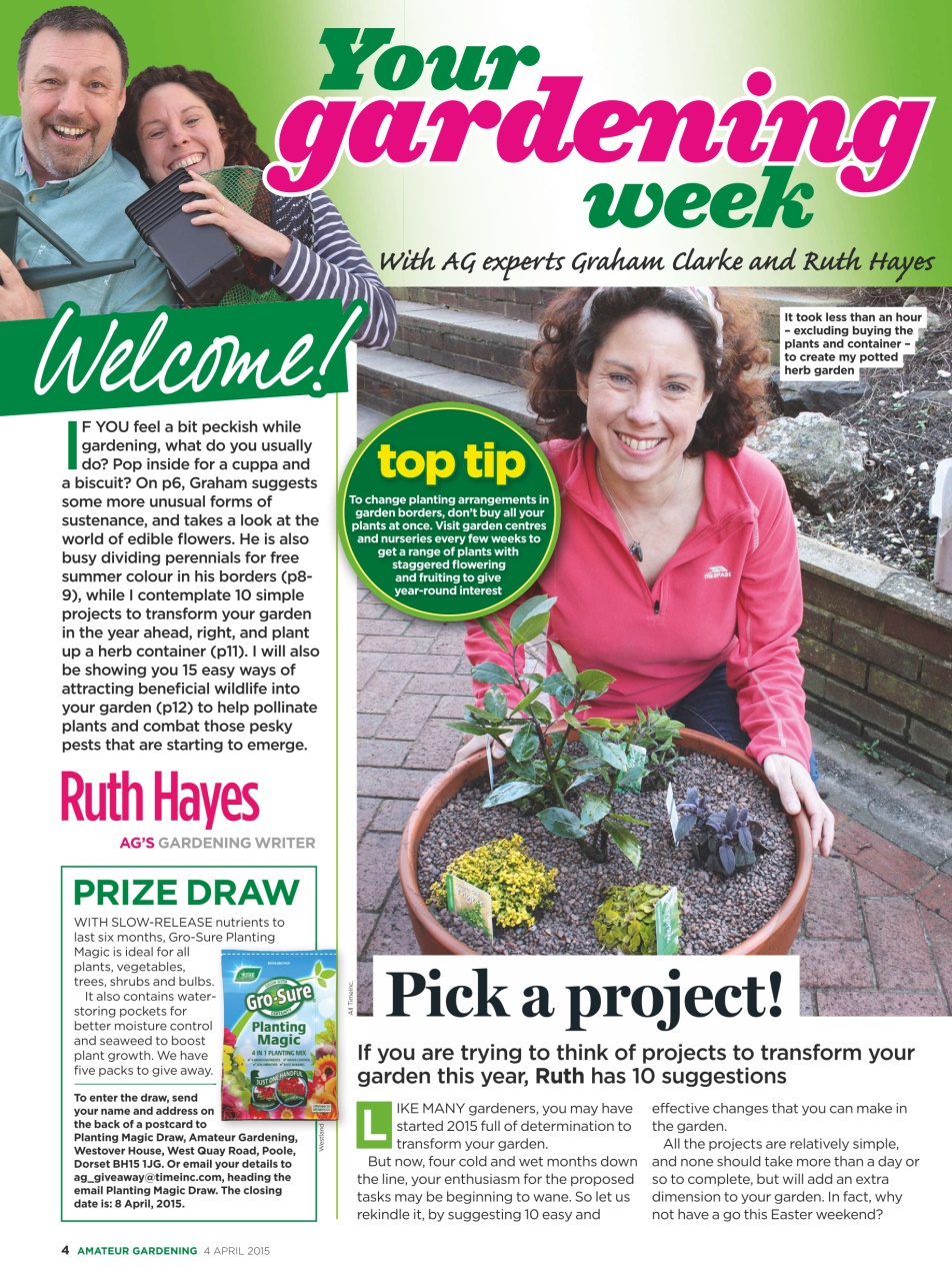 Amateur Gardening Preview Pages