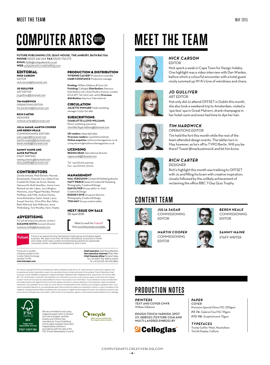 Computer Arts Preview Pages