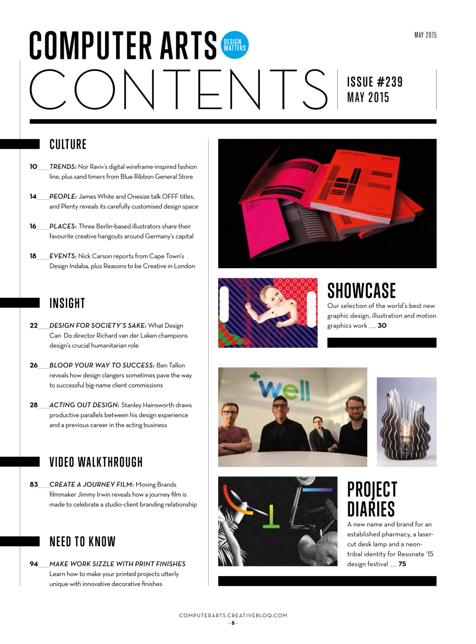 Computer Arts Preview Pages