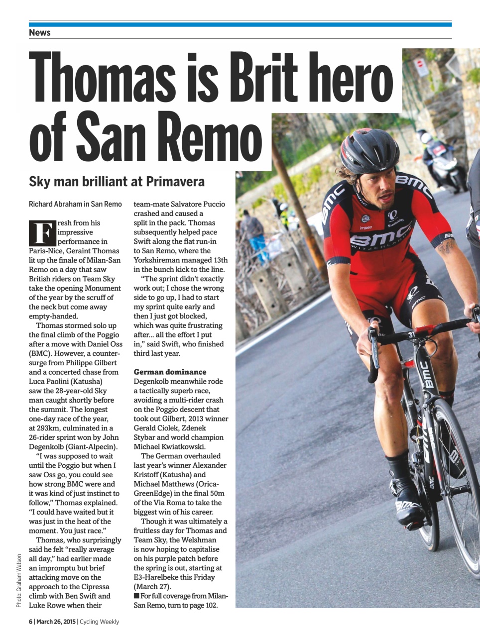 Cycling Weekly Preview Pages