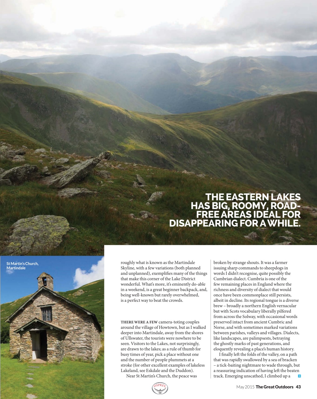 TGO - The Great Outdoors Magazine Preview Pages
