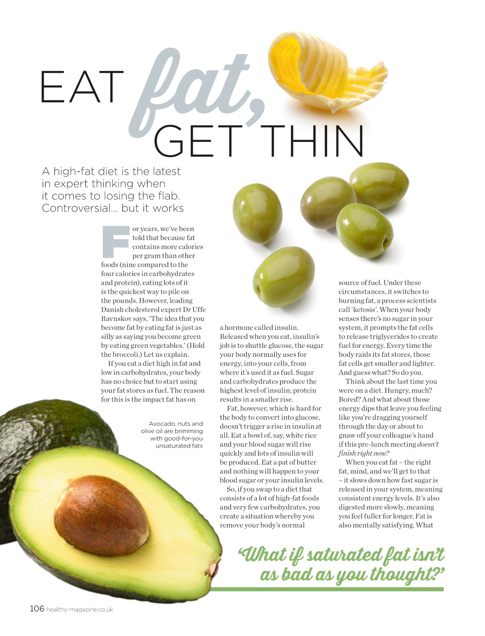 Healthy Magazine Preview Pages