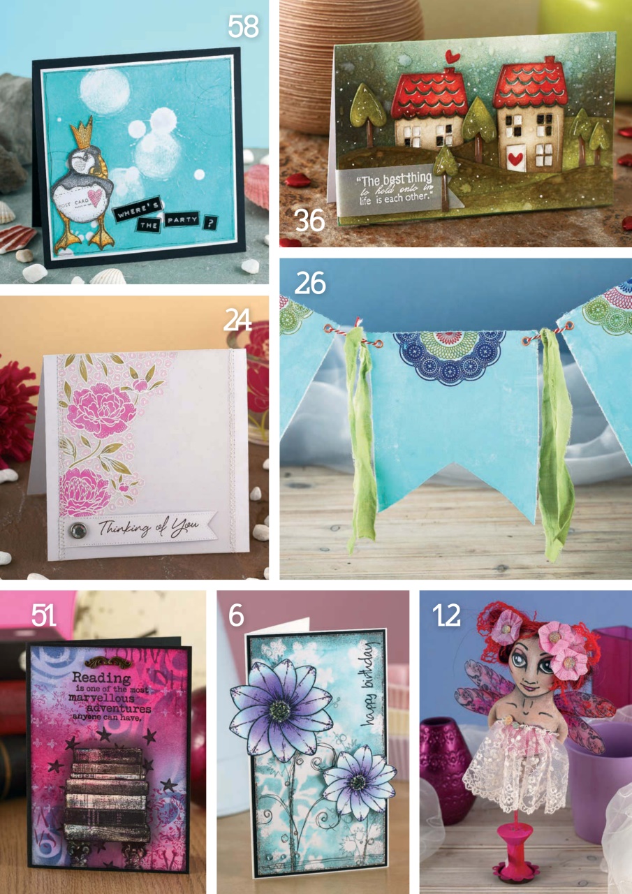 Craft Stamper Preview Pages