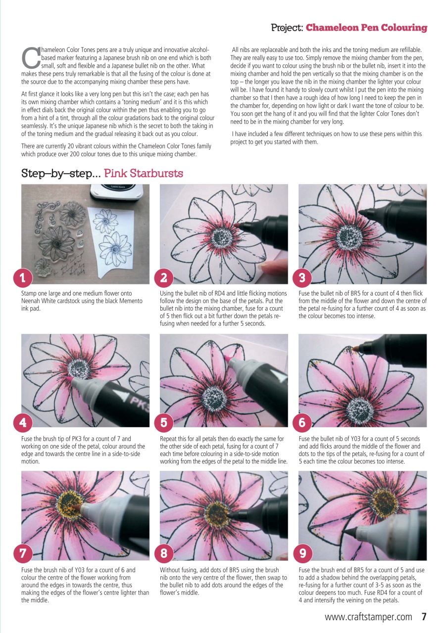 Craft Stamper Preview Pages