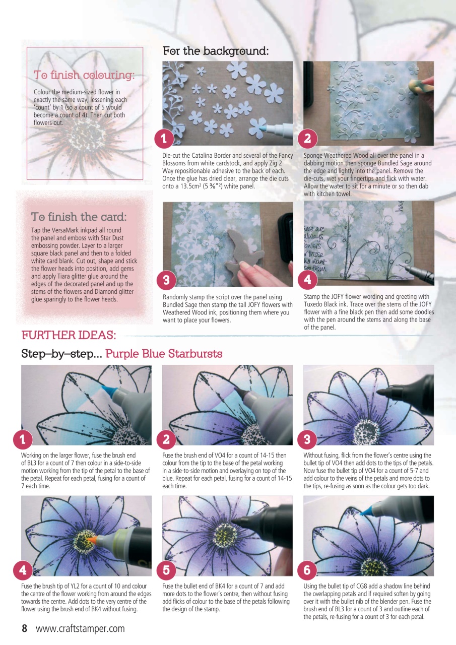 Craft Stamper Preview Pages