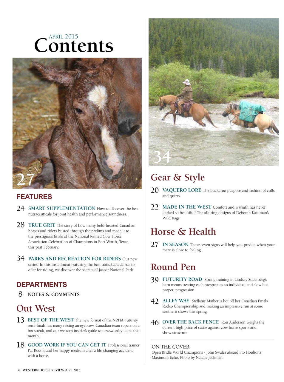 Western Horse Review Preview Pages