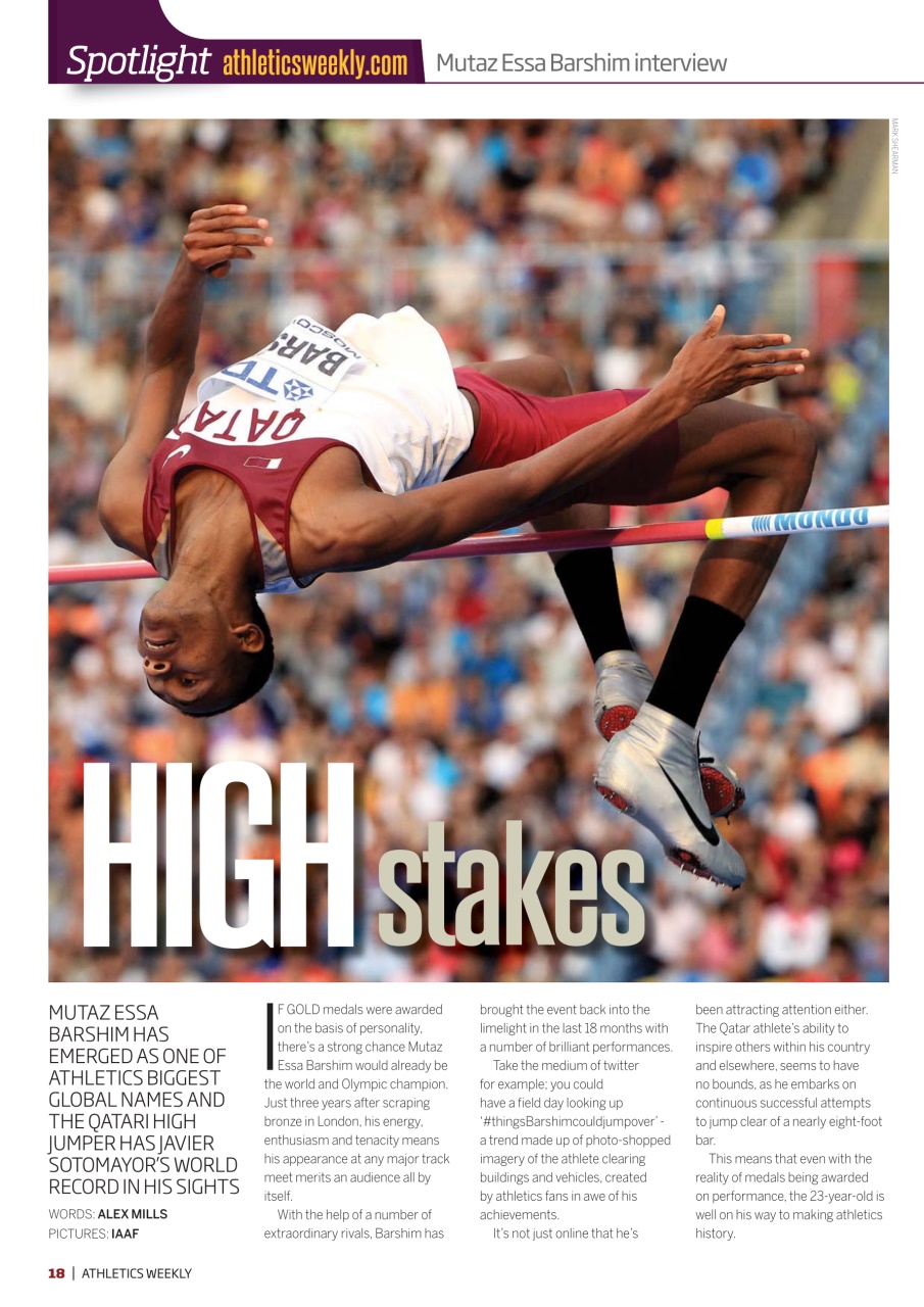 AW – Athletics Weekly Magazine Preview Pages