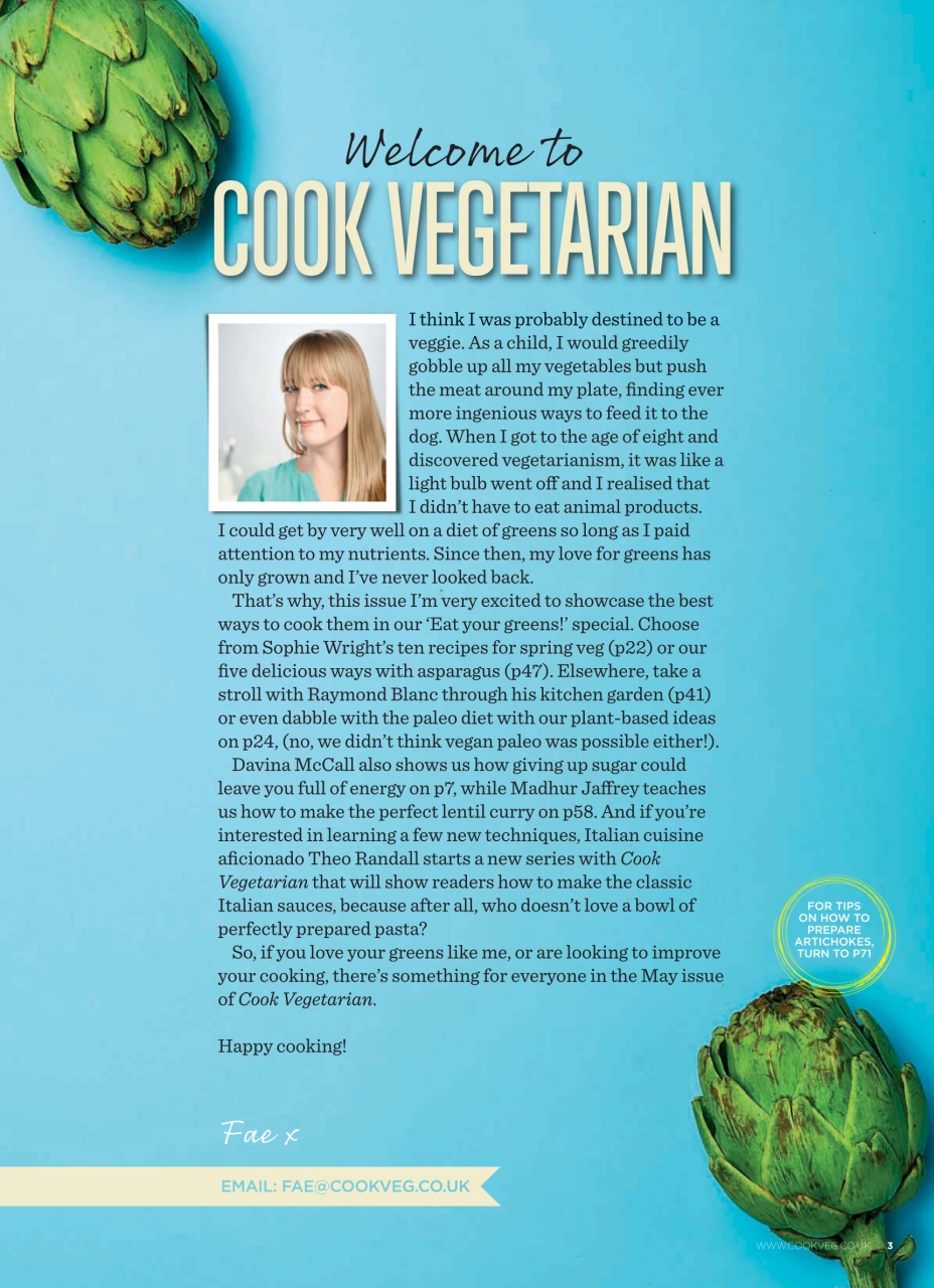 Veggie Magazine Preview Pages