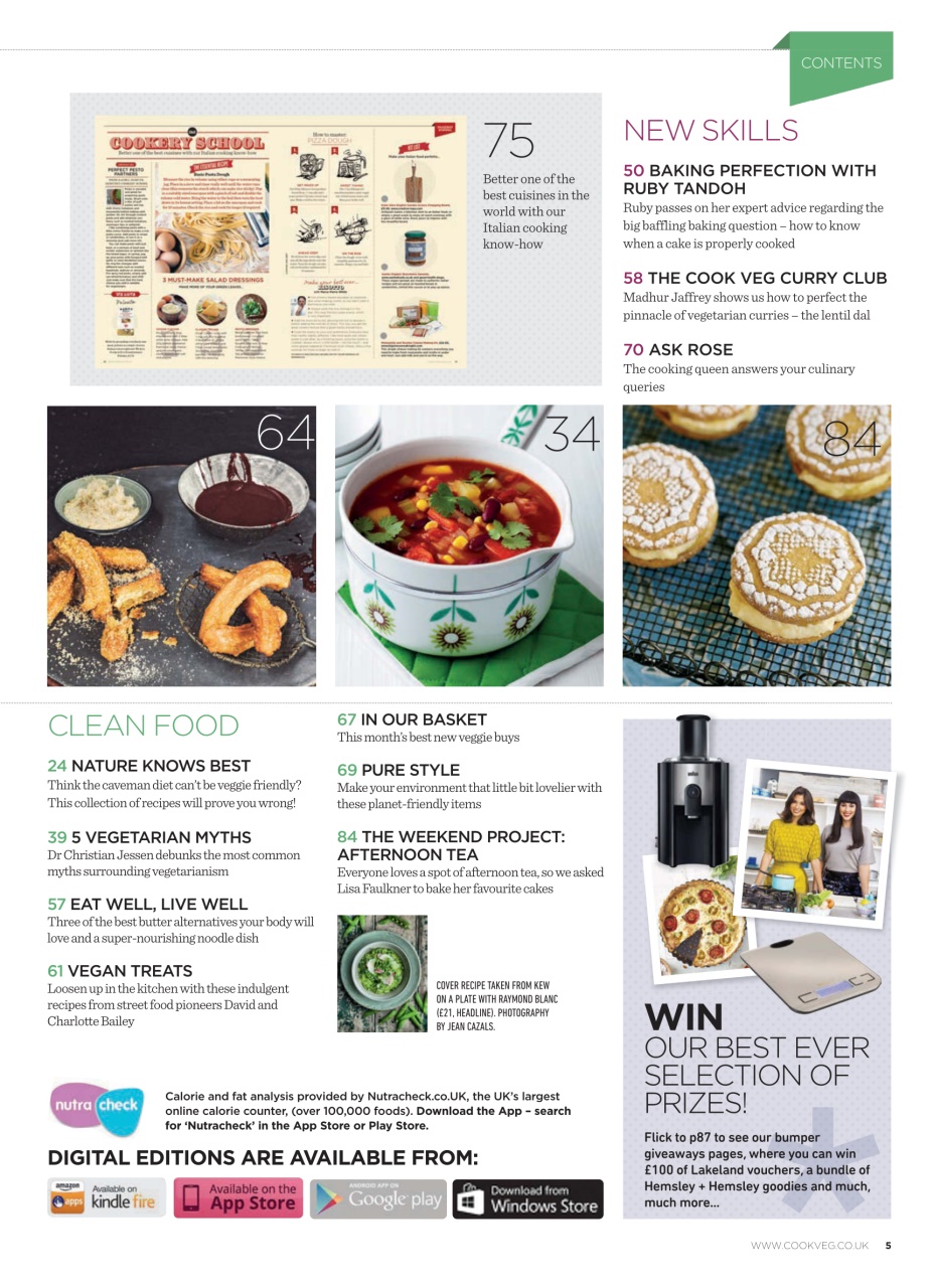 Veggie Magazine Preview Pages