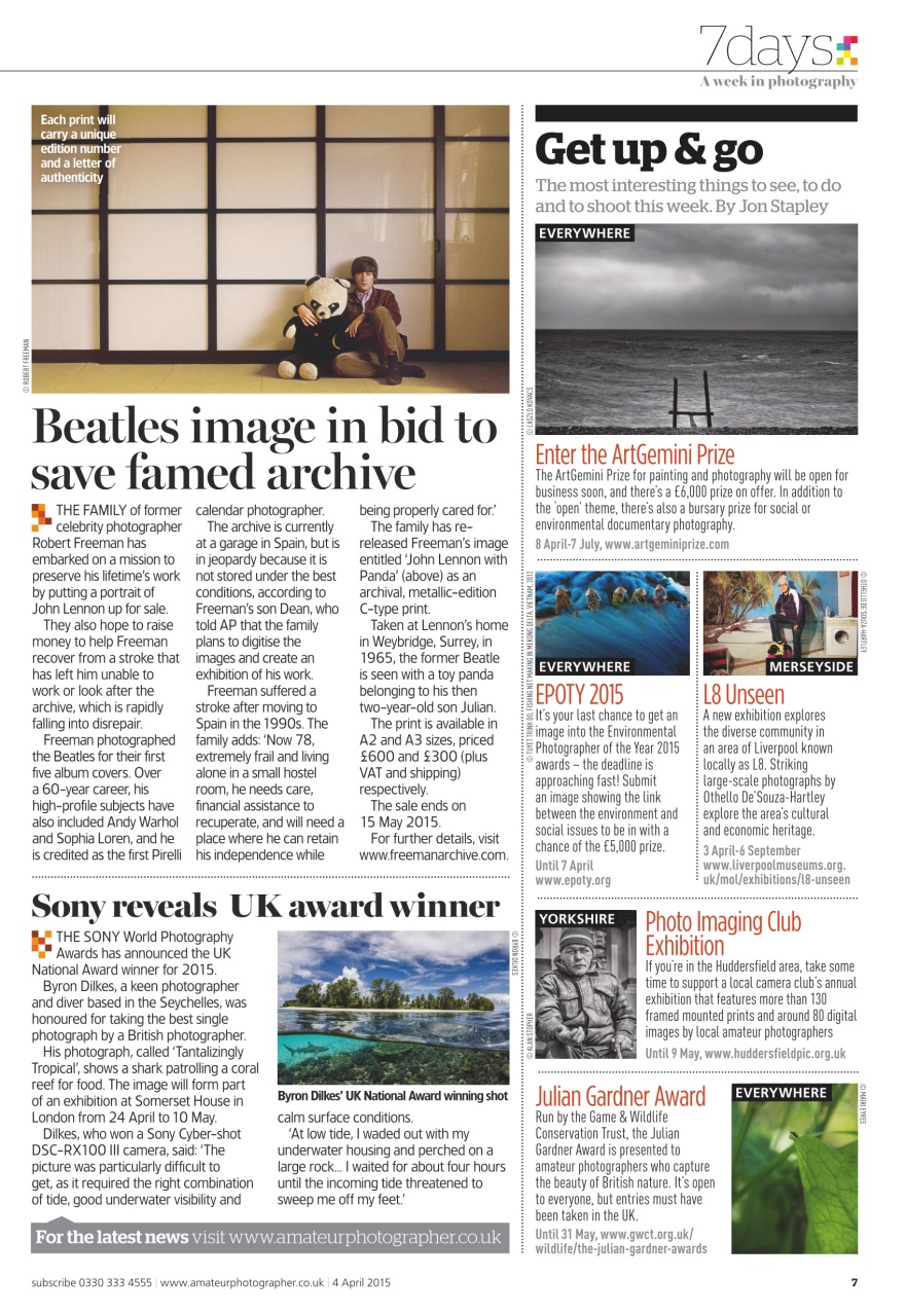 Amateur Photographer Preview Pages