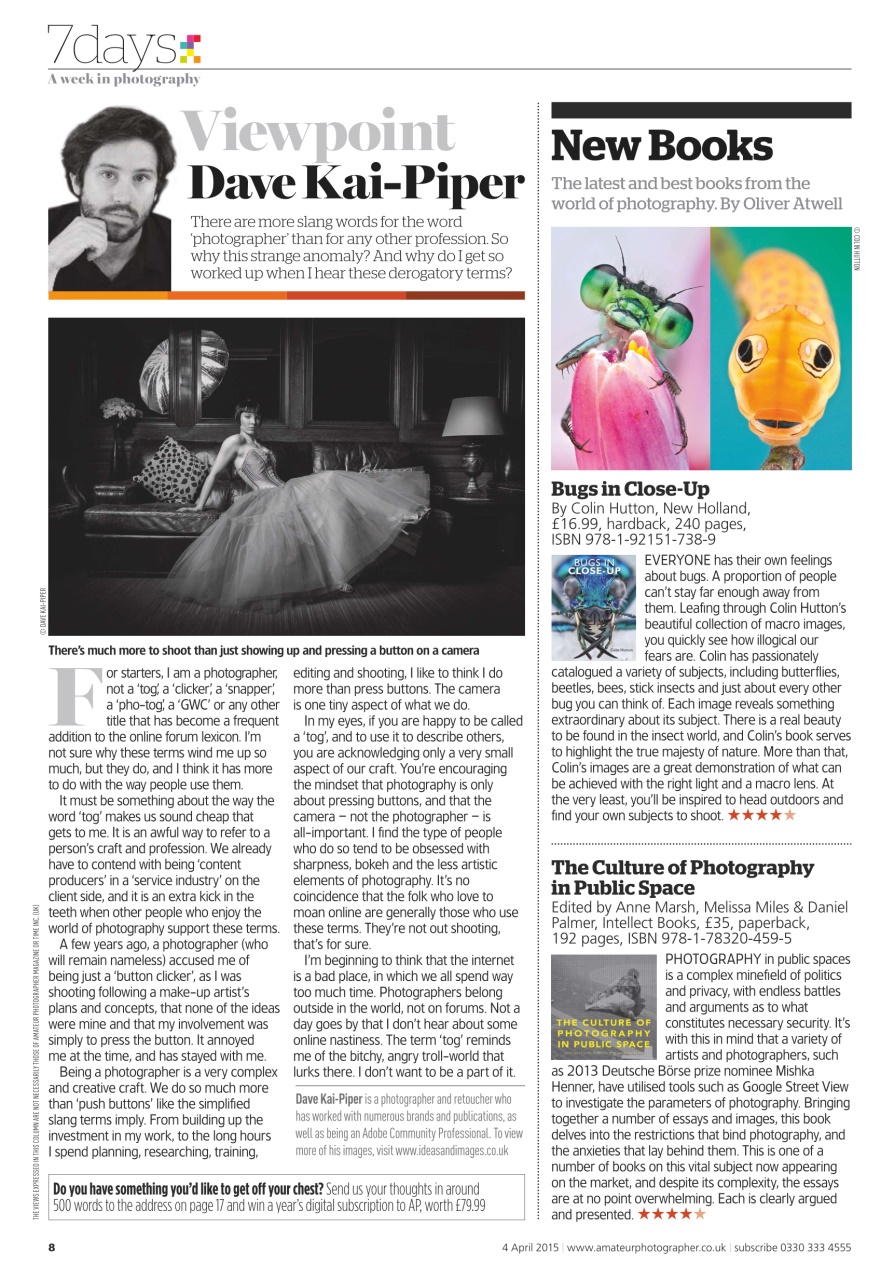 Amateur Photographer Preview Pages