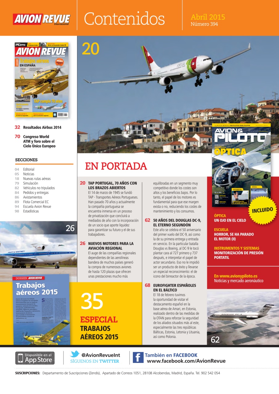 Avion Revue Internacional Preview Pages