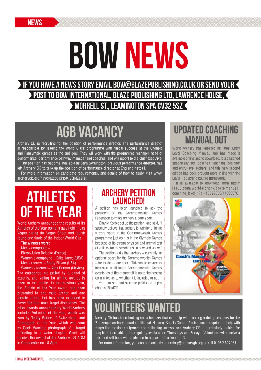 Bow International Preview Pages
